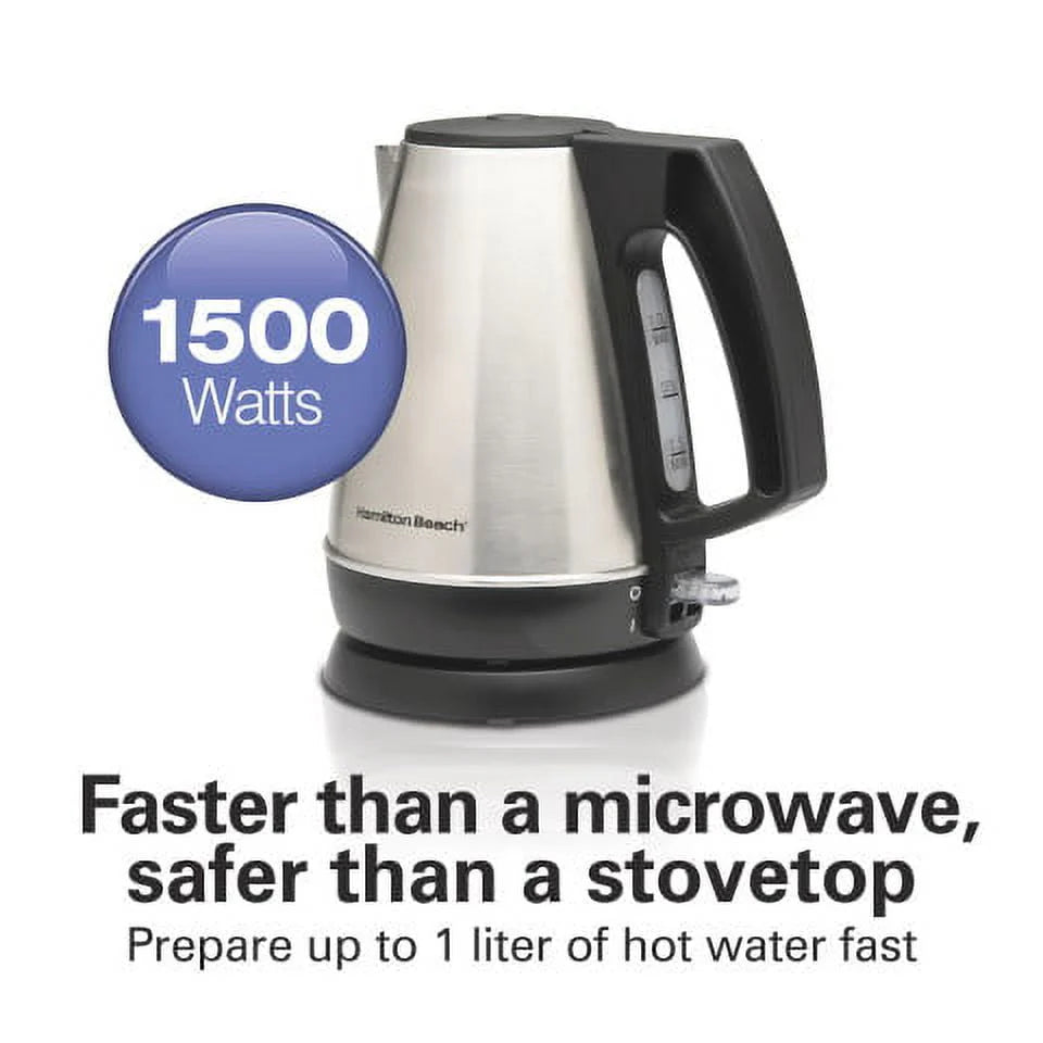 1 Liter Stainless Steel Electric Kettle D169209