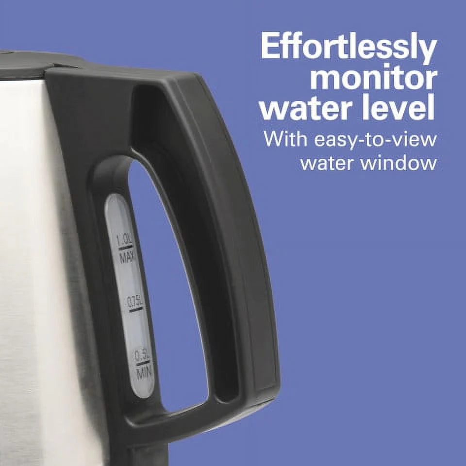 1 Liter Stainless Steel Electric Kettle D169209