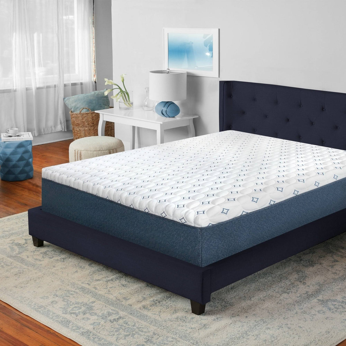 10-Inch Plush Triple Layer Memory Foam Mattress California King U12734