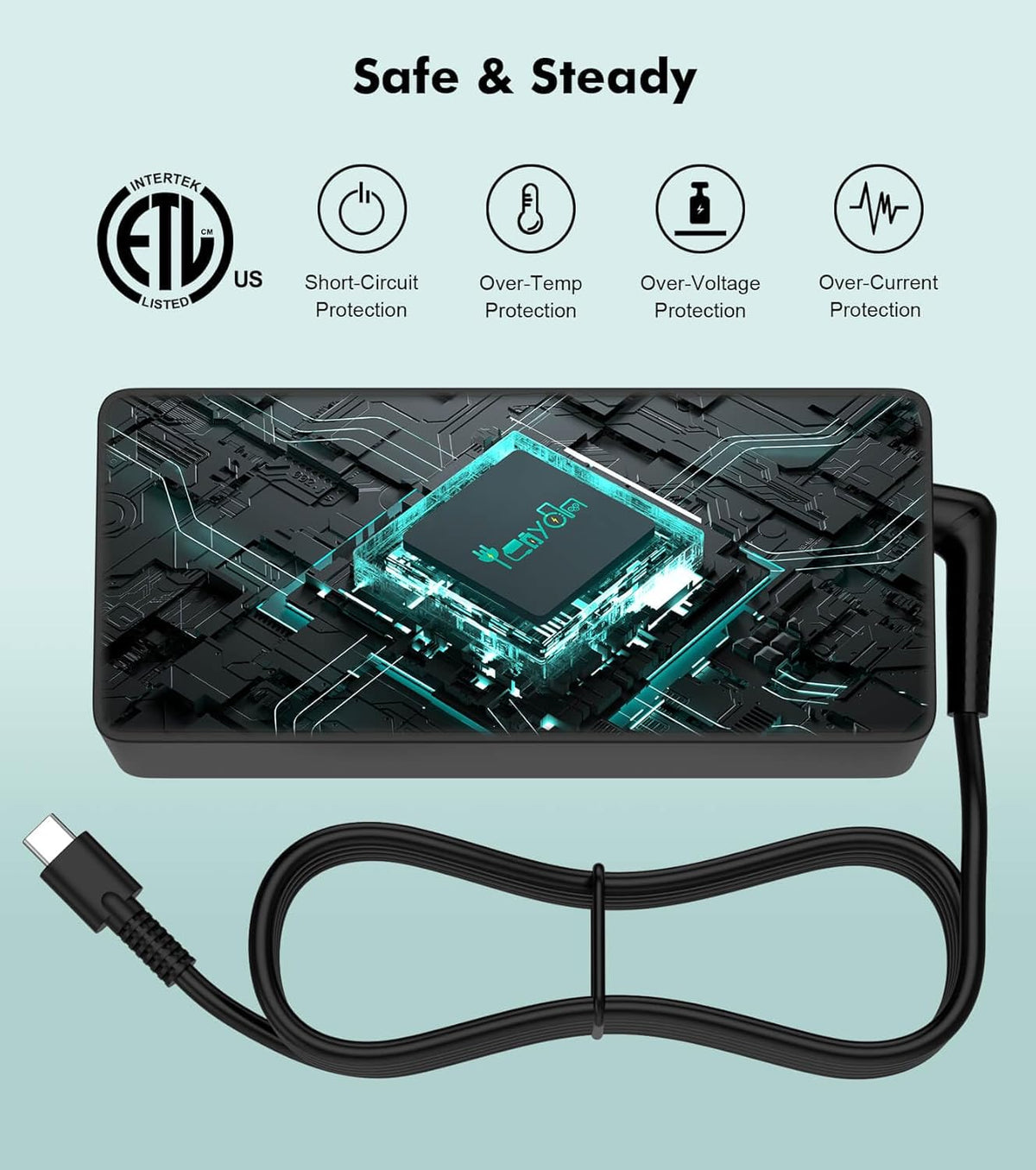 100W USB C Laptop Charger E30304