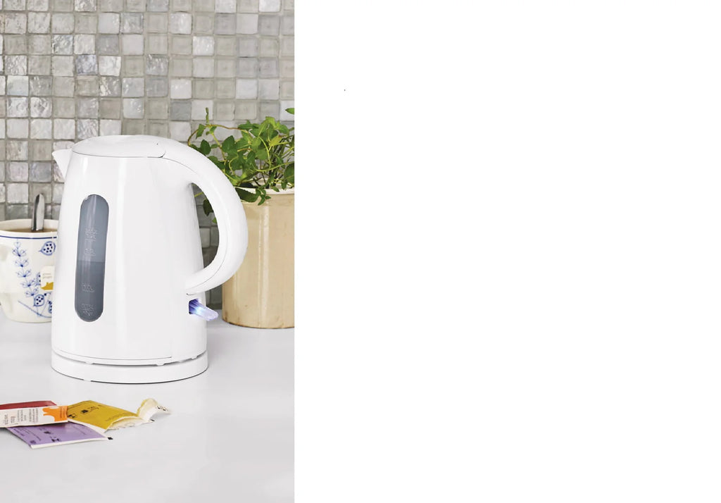 1.7 Liter White Electric Kettle F964560