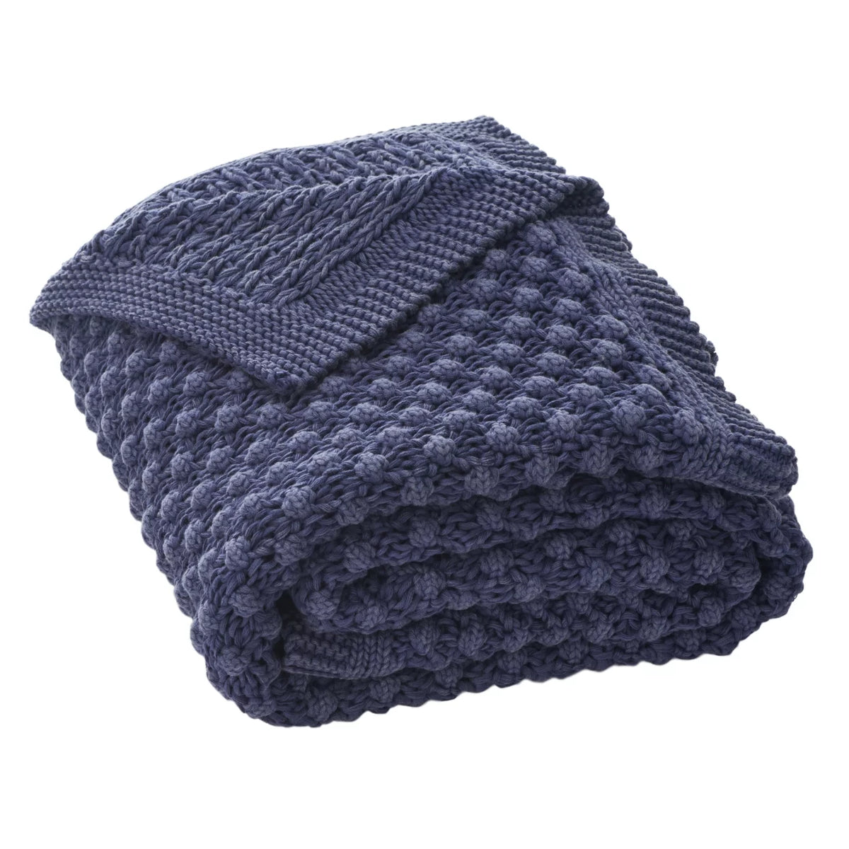Solid Braided Throw 50" x 60" Q373956
