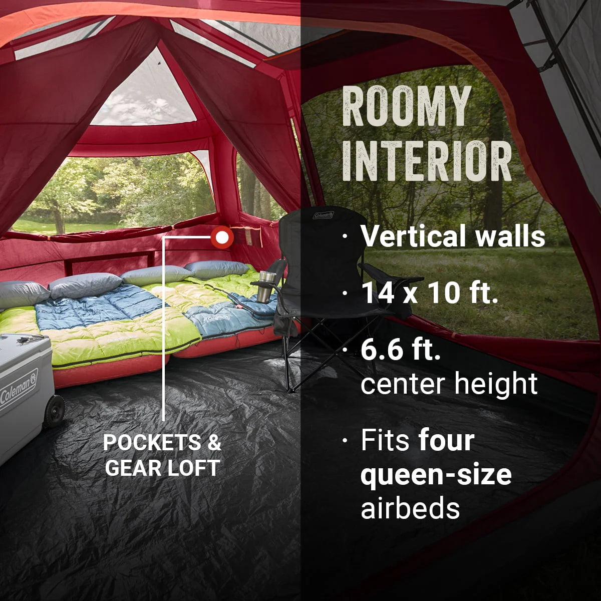 10-Person Instant Camping Tent G756