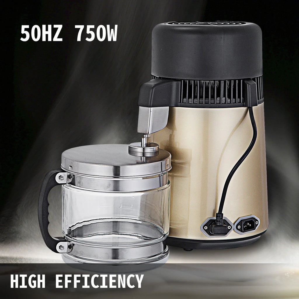 1.1 gal 4L Stainless Steel Water Distiller Machine U80814