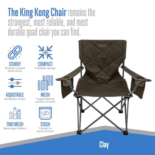 King Kong Camping Chair with Mesh Cup Holders and Pockets M755244