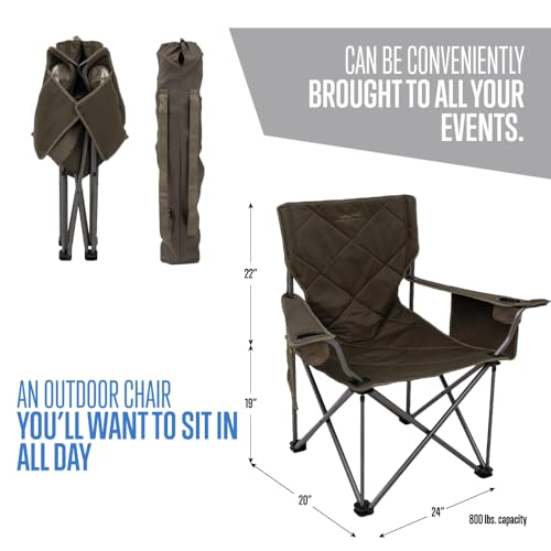 King Kong Camping Chair with Mesh Cup Holders and Pockets M755244