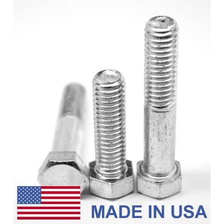 1 inch-8 x 3 1/2 inch Coarse Thread Grade 5 Hex Cap Screw, Medium Carbon Steel Zinc Plated Pk 10 E5260