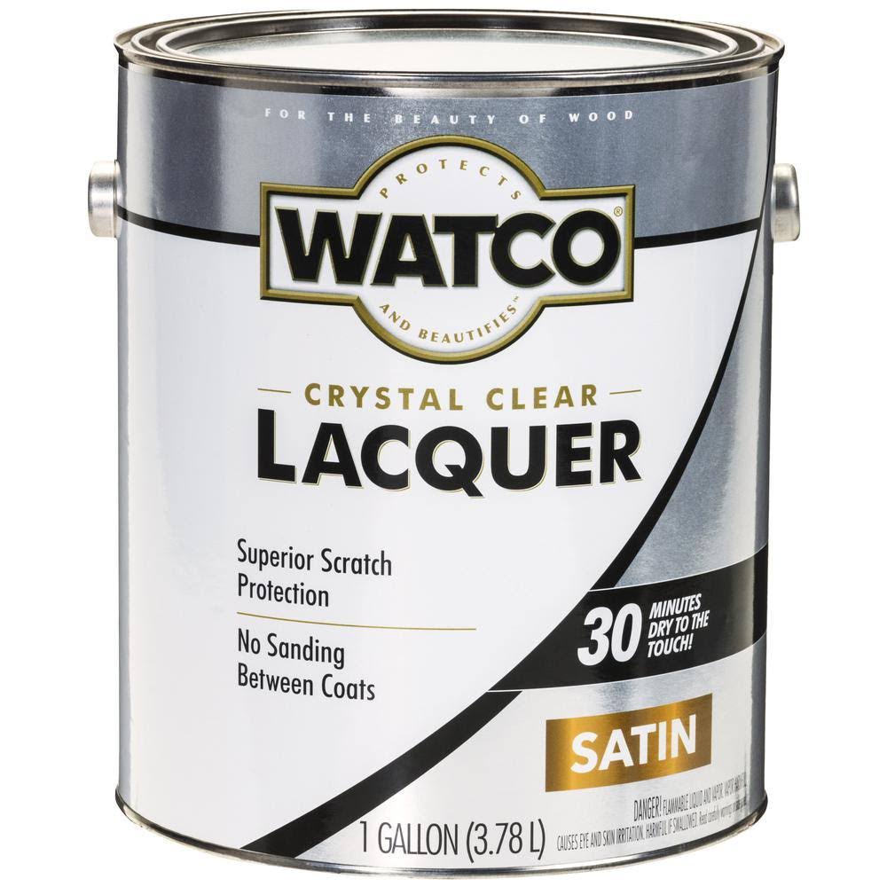1 gal Clear Satin Lacquer Wood Finish (2-Pack) T731